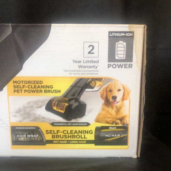Shark ultra cyclone pet pro new in box; rechargeable, cordless & lightweight - Picture 2 of 9